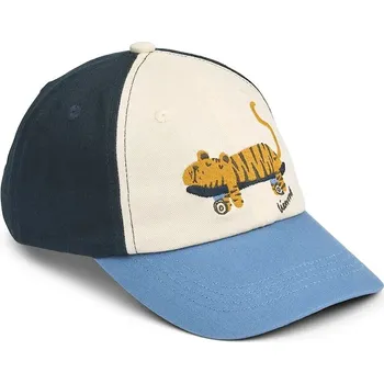 Kšiltovka Dětská bavlněná kšiltovka Liewood Danny Cap LW17683.PPY2 modrá 50X, vel. 55