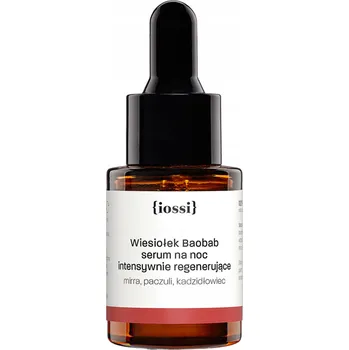 Pleťové sérum Iossi Pupalka a Baobab intenzivně regenerační sérum na noc 10ml