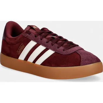 Pánská obuv Semišové tenisky adidas VL Court 3.0 IH4039 červená 92X, EUR 44 2/3