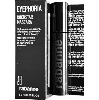 Řasenka Mini Rabanne Eyephoria Rockstar Řasenka Řasenka - 1,5 ml