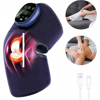 Masážní přístroj VZDUCHOVÁ MASÁŽNÍ PŘÍSTROJ NA KOLENA, LOKTY A RAMENA - REHABILITACE, VIBRACE, VYHŘÍVÁNÍ