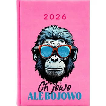 Kalendář Knižkový kalendář 2026 A5 FunnyCase růžový