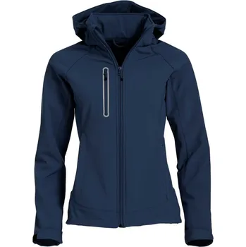 Clique | Milford Jacket Women dark navy Bunda (softshellová) - dámská 3XL