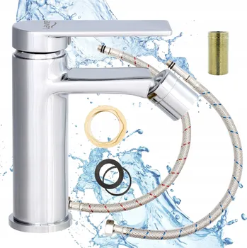 Bidetová baterie pod omítku Granitan ROSSA stříbrná