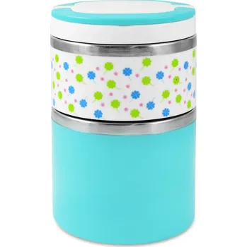 Jídlonosič Perfect Home 18831 Termoobědař 2-dílný, 750 ml, modrá