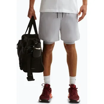 Pánské kraťasy Pánské šortky Nike Unlimited 2in1 Dri-Fit 7" grey fog/grey fog/black/grey fog