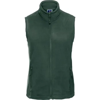 Pánská vesta Russell Athletic | 872F bottle green XXL Vesta (fleecová) - dámská