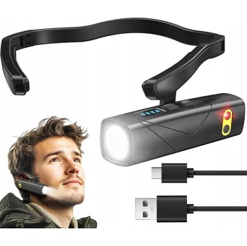 IP kamera VÝKONNÁ ČELOVKA 1000MAH HLINÍKOVÁ PRO BĚH A LEZENÍ