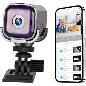 MINI ŠPIÓNÍ KAMERA WIFI DETEKCE POHYBU SKRYTÁ 1080P HD IR MALÁ KAMERA