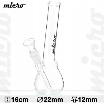 Vodní dýmka MICRO bongo 16 cm pro konopné sušené CBD