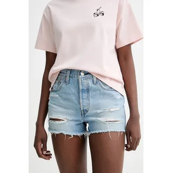 Pánské kraťasy Džínové šortky Levi's 501® ORIGINAL 56327.0552 modrá 50J, vel. 31