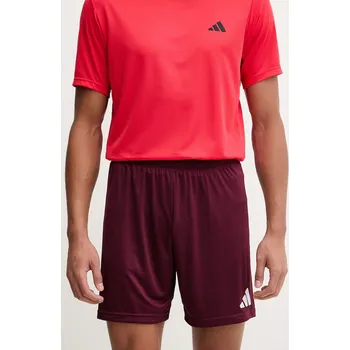 Tréninkové šortky adidas Performance Entrada26 JZ2514 burgundské 83X, vel. M