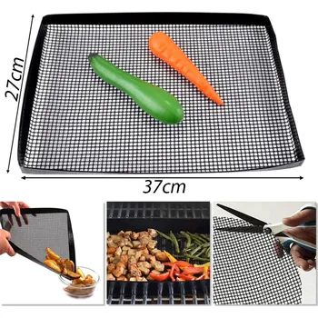 Zahradní gril Perfect Home Stříhací teflonová podložka na grilování 37x27cm, 14863