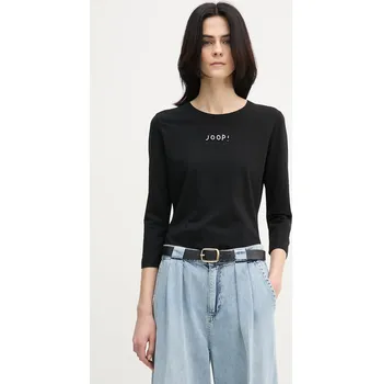 Pánské tričko Tričko s dlouhým rukávem Joop! 30100027 černá 99X, vel. 42