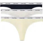 Dámská tanga Calvin Klein QD5209E TC8 3pack velikost M