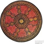 Breno Kusový koberec ZOYA kruh 418/Q01X, 160x160 cm, Červená/Vícebarevné 198578074