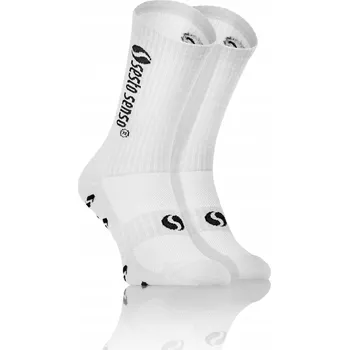 Pánské ponožky SKB02 bílé Sesto Senso 43-46 bílé