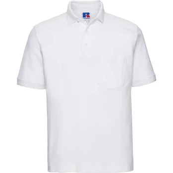 Pánská košile Russell Athletic | 011M white 4XL Polo (pracovní)