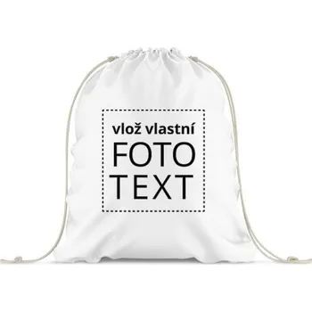 Městský batoh Organický vak na záda s vlastním potiskem