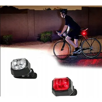 Cyklosvítilna PŘEDNÍ LED SVĚTLO NA KOLO NAPÁJENÉ BATERIÍ CR2032