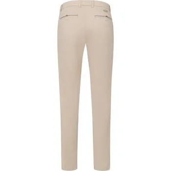 Pánské kalhoty Bugatti Chino kalhoty 4890-76301C Béžová Slim Fit 32_34