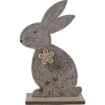 Velikonoční dekorace Velikonoční zajíc X4742/1 - 15 × 5 × 25.5 cm