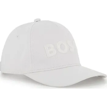 Kšiltovka Dětská bavlněná kšiltovka BOSS J53167.52.56 bílá 00X, vel. 54