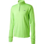 CRIVIT Pánské funkční triko s dlouhými rukávy (neonově zelená, XL (56/58))