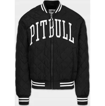 Moto bunda Pitbull pánská bunda baseballového střihu bez kapuce JUPITER, velikost L