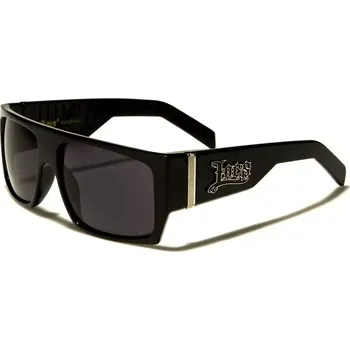 Sluneční brýle LOCS CLASSIC obdélníkové sluneční brýle Černé