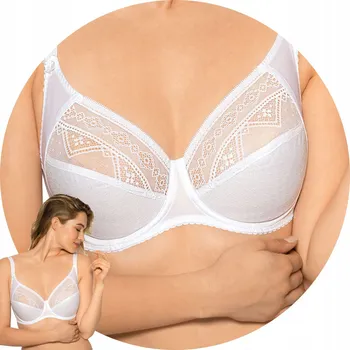 Dámské oblečení Gaia podprsenka s měkkými košíčky bílá velikost 90B