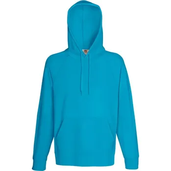 Pánská mikina F.O.L. | Lightweight Hooded Sweat azure blue S Mikina s kapucí