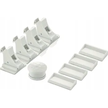 Magnetické zámky na skříňky (4 kusy) | MAGCLASP