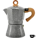 Moka kávovar 3 šálky, Perfect Home 72264 hliník, granit