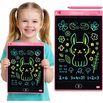 Obraz TABLET PRO KRESLENÍ A POZNÁMKY LCD ELEKRONICKÁ TABULE 10" PINK