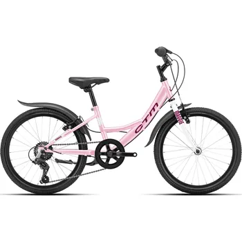 Jízdní kolo CTM MAGGIE světle růžová (115-135 cm) (Dětské kolo CTM MAGGIE matná světle růžová 11")