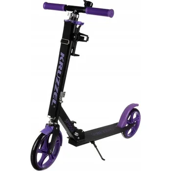 Sport Kruzzel 25630 Skládací koloběžka Spidoo, černofialová