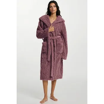 Dámský župan Hřejivý dámský župan Darlena starorůžový L
