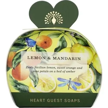 Mýdlo English Soap Sada tuhých mýdel Citron & Mandarinka, 3 x 20 g