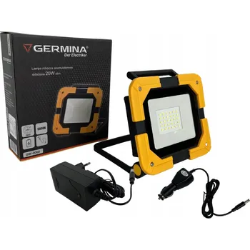 HIT! LED reflektor 20W, akumulátorový, skládací!