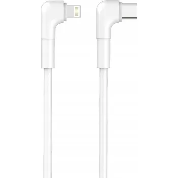 Datový kabel Kabel Maxlife USB-C - Apple Lightning 1 m bílý
