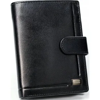Peněženka Peněženka Rovicky , přírodní lícová kůže, černá - muž
