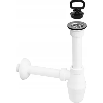 Sifon UMYVADLOVÝ SIFON S KOVOVÝM SÍTKEM 210WH+2SO32WH