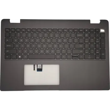 Náhradní klávesnice pro notebook US Podsvícená opěrka dlaní s klávesnicí pro Dell Latitude 3540 E3540 Černá