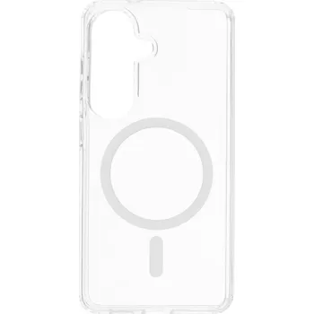 Náhradní kryt pro mobilní telefon Kryt Clear Elite Mag Cover Antiyellowing Kompatibilní s ovládacím tlačítkem fotoaparátu a Magsafe Samsung Galaxy S26 Průsvitný