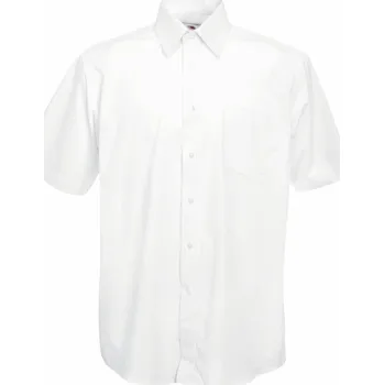 Pánská košile F.O.L. | Poplin Shirt SSL white XL Košile