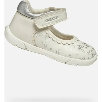 Dívčí tenisky Geox Dívčí Krémové dívčí boty pro první kroky Geox Zapito Bílá Béžová 24 (3002312)