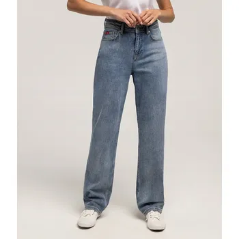 Dámské džíny Lee Cooper JEANS D PARIS 9840 STONE dámské džíny rovného střihu velikost 32/32