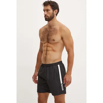 Pánské kraťasy Plavkové šortky BOSS Dolphin 50508963 černá 99X, vel. XXL