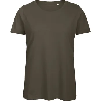 Dámské oblečení B&C | Inspire T /women_° khaki M Tričko - dámské